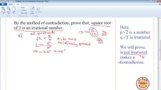 Discrete Mathematics Lecture 10 Method of Contradiction Proof [upl. by Alleram]