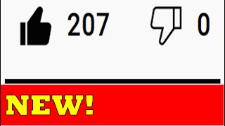 Youtubes NEW LikeDislike Button UI Update [upl. by Llahsram339]