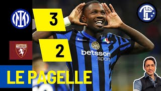 ✍🏻 LE PAGELLE DI INTER  TORINO [upl. by Nna]