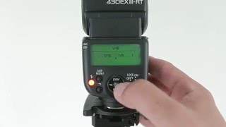 Canon Speedlite 430EX III RT intro [upl. by Laband]