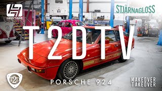 Porsche 924  Makeover Takeover [upl. by Virnelli416]