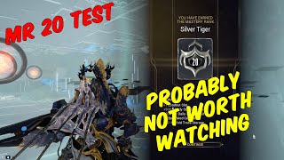 This was an Archwing speed test Warframe Mastery Rank 20 Test [upl. by Harriott586]