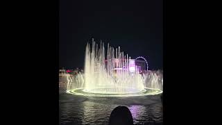 Fountain show at the Bellagio [upl. by Arym527]