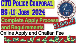 CTD Corporal New Jobs 2024 Medical CertificateComplete Apply Process [upl. by Hollingsworth244]