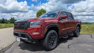 2024 Nissan Frontier Pro4X Walk Around [upl. by Yerhpmuh]