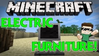 Minecraft Mods  Electric Furniture Mod 162 Mr Crayfishs Furniture Mod [upl. by Welles143]