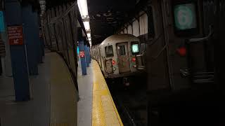 IRT Lexington Avenue local Downtown R62A 6 train departing 14th Street Union Square [upl. by Radford]