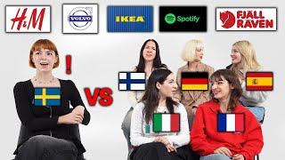 Swedish Was Shocked By The Pronunciation Of Swedish Brand Name In 6 Different Europe Countries [upl. by Einahteb]