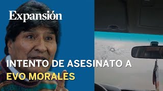 Evo Morales publica el vídeo de su intento de asesinato [upl. by Stickney]