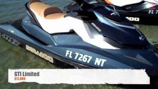 First Look SeaDoo 2011 GTI [upl. by Icak]