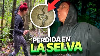 SOBREVIVIENDO A LA SELVA POR 24 HORAS… VI SERPIENTES GIGANTES [upl. by Elbart]