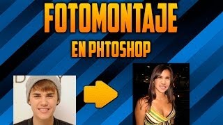 Tutorial  Como hacer un fotomontaje  Photoshop CC CS6 CS5 [upl. by Hentrich156]