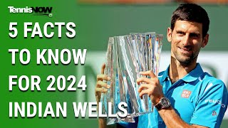 5 Facts to Know for 2024 Indian Wells [upl. by Nannarb]