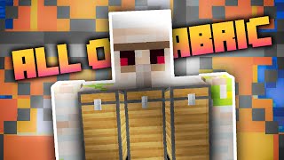 All of Fabric 3 Minecraft Modpack Ep 6 Iron Farm With Tall Chests [upl. by Fayola]