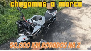 Batemos 50000 km rodados na Z e que moto sensacional posso falar com propriedade [upl. by Oigroeg62]