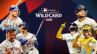 Brewers VS Mets Live  MLB National League Wild Card Game 2024 [upl. by Aicila]