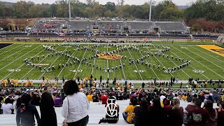 Halftime Show  MVSU quotMean Green Marching Machinequot Marching Band vs UAPB 2024 [upl. by Adelheid]