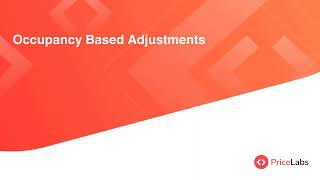 Pricing Customizations Occupancy Based Adjustment  PriceLabs [upl. by Pelmas765]