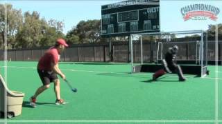 Goalkeeping Drills for Field Hockey [upl. by Idram]