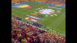 Holand national anthem  Netherlands 30 Romania UEFA EURO 2024 [upl. by Lecrad]