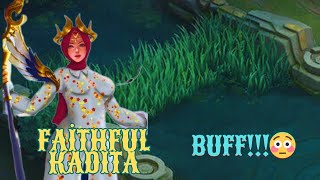 Faithful Kadita Montage 12  Kadita Buff İs Crazy [upl. by Had732]