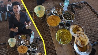 Organic Food At Roadside Dhaba  Desi Style [upl. by Marylin]