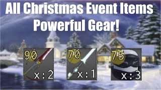 All Christmas Event Items In Legends ReWritten [upl. by Burkley417]