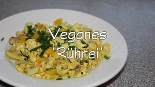 Leckeres veganes quotRühreiquot [upl. by Atinev]