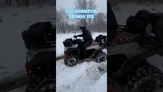 KARDA DÜZ GİDEMEYEN SEGWAY ATV [upl. by Neddra686]