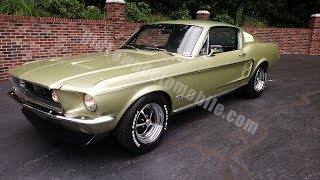 1967 Ford Mustang Fastback recently restored for sale Old Town Automobile in Maryland [upl. by Myrtle]