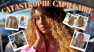 CATASTROPHE CAPILAIRE  LA COIFFEUSE MA BRULÉ TOUTES MES BOUCLES [upl. by Vigor12]