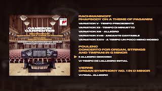 Cameron Carpenter  Rachmaninoff  Poulenc  Album Preview [upl. by Nire]