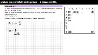 Zad 32 Rachunek prawdopodobieństwa [upl. by Zaria]