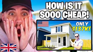 Brit Reacts to The CHEAPEST Homes In America [upl. by Nylesaj]