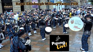 Piping Live 2024  Royal Edinburgh Military Tattoo PampD [upl. by Abercromby]