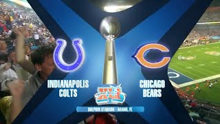 Super Bowl XLI Colts vs Bears Opening [upl. by Ettenrahc]