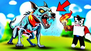 ROBLOX DOG VS CAT HIDE AND SEEK CHALLENGE WITH CHOP [upl. by Bullis]