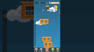 Tower builder game gameplay shortsfeed shortsvideo shorts subscribe [upl. by Ollehcram]