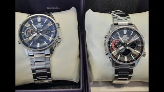 Casio Edifice ECBS100D1AEF ECBS100D2AEF [upl. by Enimsaj]