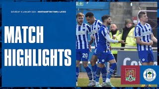 Match Highlights  Northampton Town 1 Latics 1 [upl. by Anne-Corinne721]