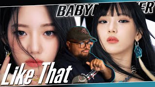 BABYMONSTER LIKE THAT REACTION  THESE AHYEON VOCALS 🫠 [upl. by Anoyi]