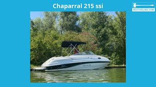 Chapparal 215 SSI [upl. by Erodasi769]