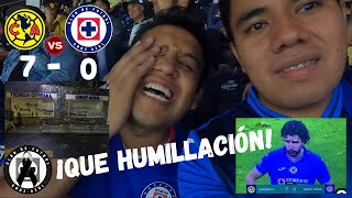 ¡GOLEADA Histórica – América vs CRUZ AZUL – Jornada 10 Apertura 2022 [upl. by Adrianna512]