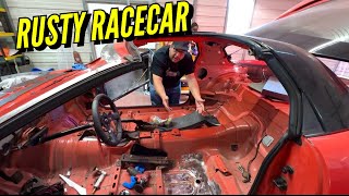 Removing RUST from a Race Car  GM GEN V L8T 66L Engine Swap Camaro Build  Part 20 [upl. by Odradlig]