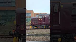 West Coast Railways Class 37 No 37706 parked near York ROC 19 November 2024 [upl. by Huebner]