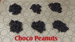 short  Chocolate covered peanuts recipe  Choco peanuts recipe  Dark chocolate peanuts recipe [upl. by Imnubulo]