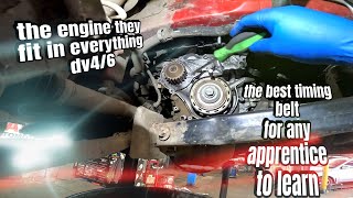 Peugeot 207 diesel timing belt replacement dv4dv6 thats fitted to everything [upl. by Stephani222]