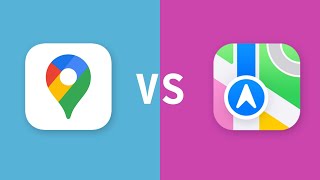 Google Maps vs Apple Maps [upl. by Outhe]