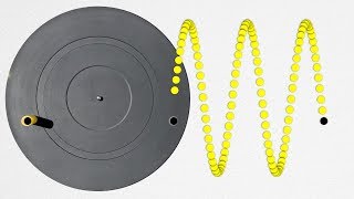 Comparing Simple Harmonic MotionSHM to Circular Motion  Demonstration [upl. by Ame402]