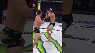 The Don KO Punch 👊 Michael Lombardo vs Mark Lemminger shorts bellator294 [upl. by Asilet175]